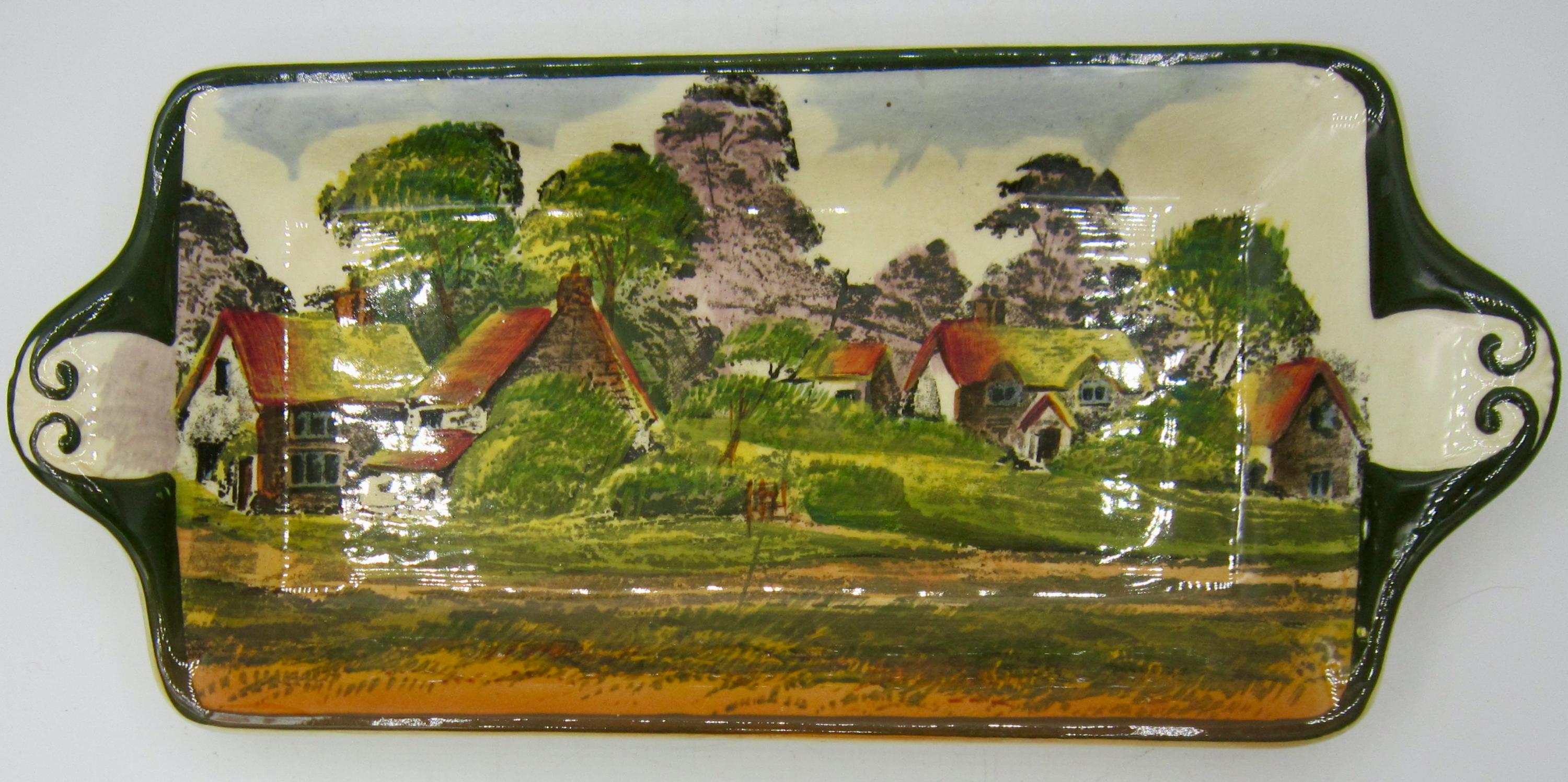 Royal Doulton Countryside Seriesware (D3647) Rectangular Tray (11 In.) - England