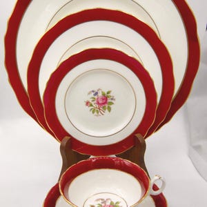 ベルボーンチャイナ ティーカップ＆ソーサー (2912) オレンジフラワー