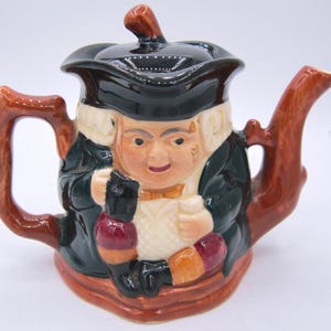 Crown Devon Small Toby 1 Cup Teapot (3.75 In.) - England