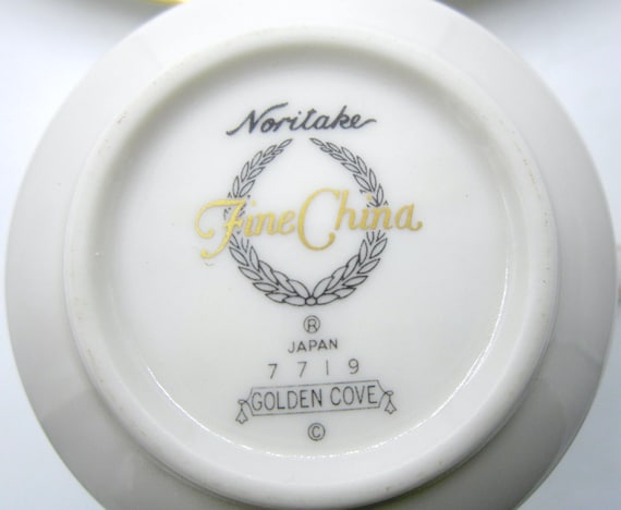 Noritake Golden Cove (7719) 5 Piece Dinner Place Setting - Japan