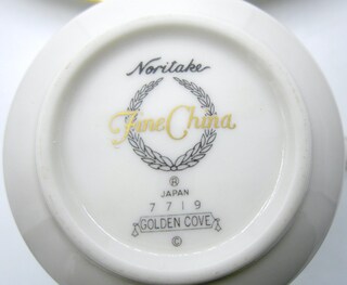 Noritake Golden Cove Zuppiera Grande, Ceramica Pregiata, Modello Fuori Produzione, Nuova Con Etichetta