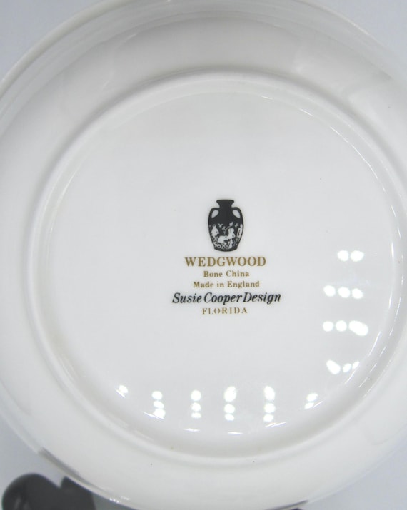 Susie Cooper Wedgwood Florida Bone China Fruit Sauce Bowls (6 In