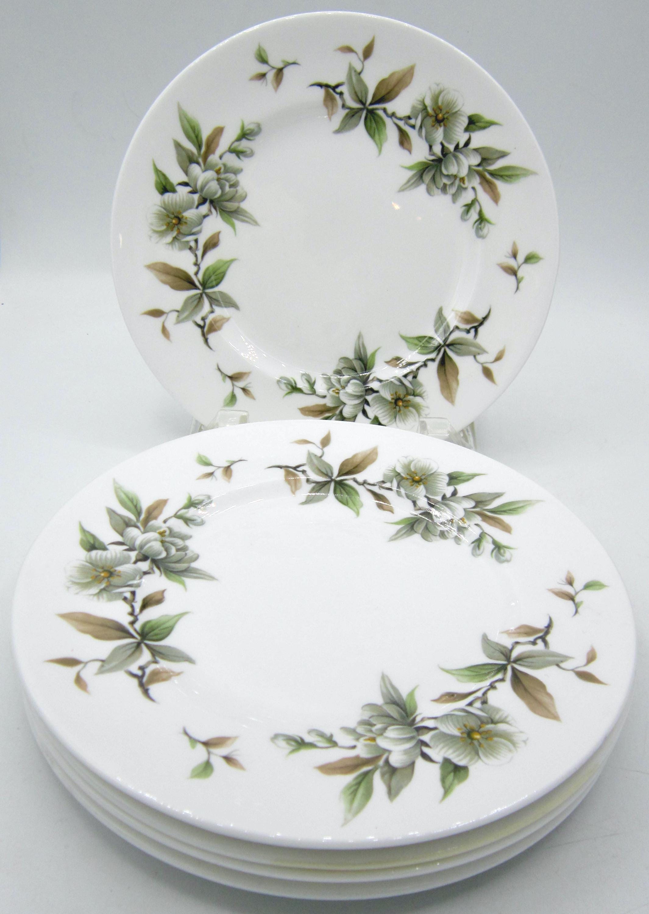 Royal Adderley Arcadia (no Trim) Bone China Bread and Butter Side