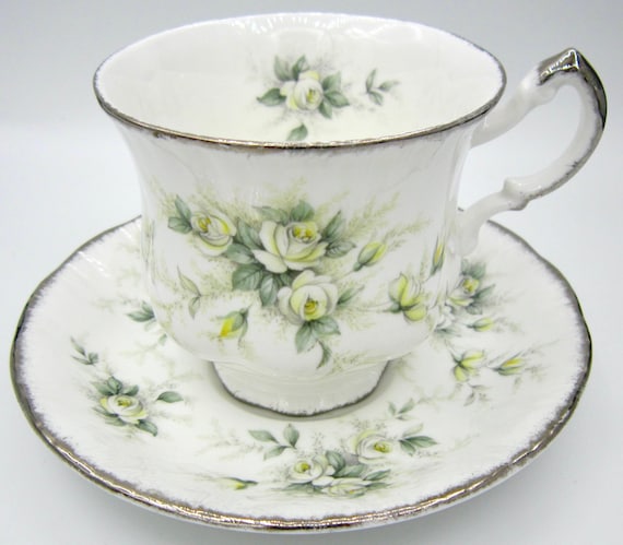 Paragon First Love Bone China Teacup and Saucer - England - Etsy