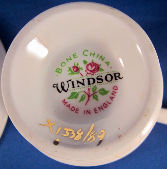 Windsor bone china clearance made in england