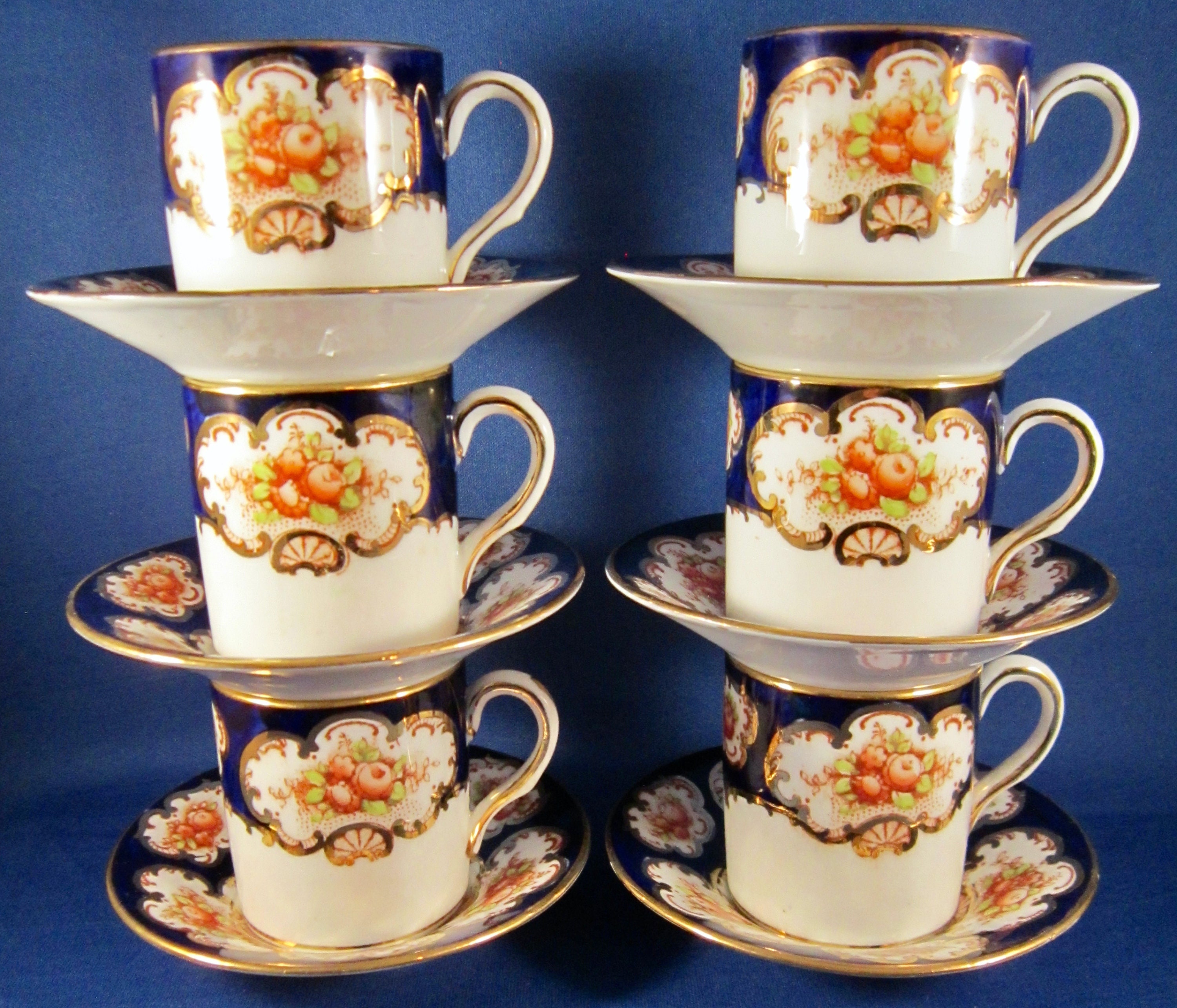 Royal Albert Crown China 6907E Demitasse Cup and Saucer Sets Etsy UK