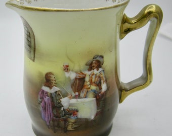 Royal Bayreuth Toasting Cavalier Creamer (3.25 In.) - Bavaria, Germany