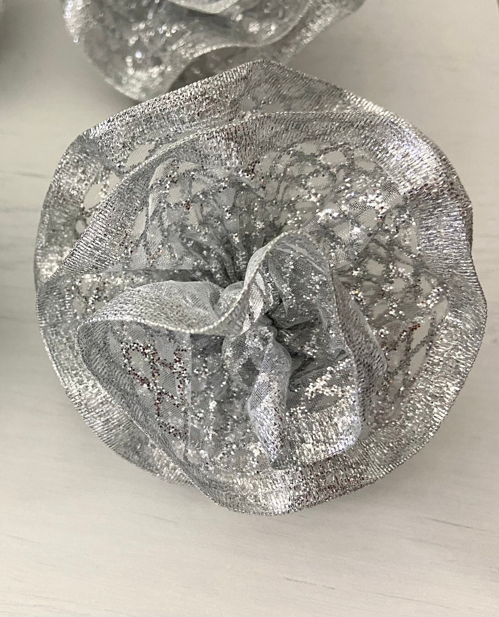 Silver Christmas Ornaments Tree Decorations Christmas Tree Etsy