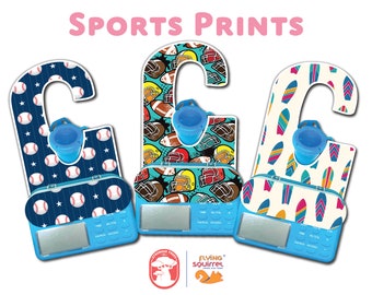 Sports Prints G Tube Feeding Pump Holder: Flying Squirrel Design