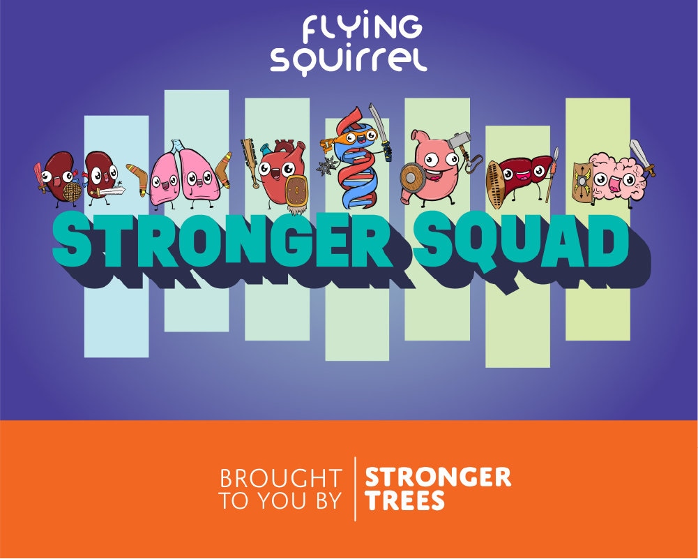 Flying Squirrel G Tube Feeding Pump Holder: Stronger Squad
