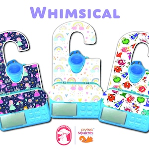 The Flying Squirrel™ | Whimsical Prints  | 500ml & 1200ml Bags | G Tube Feeding Pump Holder | EnteraLite Infinity | Free USPS Shipping to US