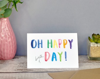 Oh Happy Day! | Birthday Card