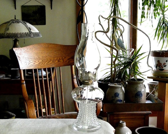 Model No. 255 Lamplight Farms Oil Lampvintage 1985made in Austriaready to Use Etsy