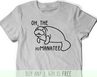 Manatee Shirt T Shirt Tee Cute Men Women Ladies Funny Humor Birthday Gift Present Whales Pun Punny Joke marine biology Girlfriend Tank Top