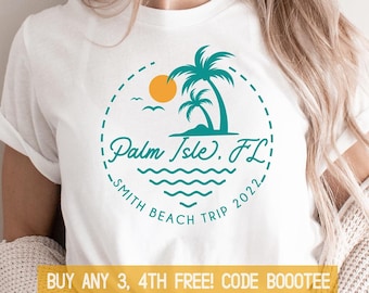 Custom Beach Vacation Shirts: Matching Family Trip Tees