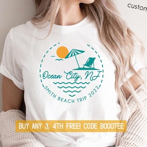 Custom Beach Shirts Vacation Matching Family T-shirt Men Kids Women Tshirt Boy Girl Toddler Kid Tee Tank Tops Summer Trip Vacay Oh Hey