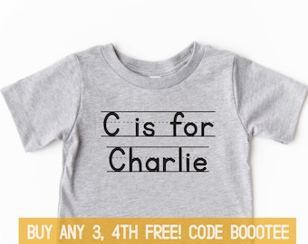 Back to School Shirt Kindergarten Preschool Baby T-shirt Tee Kids Boys Girls Boy Girl Tshirt Prek Custom Name Personalized Pre Day Care Kid