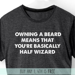 Beard Gift Funny Shirt Fathers Day Gift Mustache Tee T-Shirt T Present Bearded Awesome If I Am Shaven November Moustache Nerd Geek Gamer