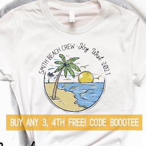 Custom Vacation Shirts Family Matching Beach T-shirt Men Kids Women Tshirt Boy Girl Toddler Kid Tee Tank Top V-neck Summer Camp Group  Baby