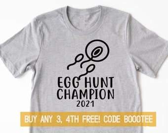 Easter Pregnancy Announcement Shirt for Men T-Shirt T Shirt Tee Gift  New Daddy Mom Dad Baby Mother to be Funny Reveal  Mommy 2021 2022