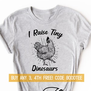 Chicken Shirt Gifts T-shirt Men Kids Women Tshirt Boys Girls Toddler Kid Tee Tank Top V-neck Crazy Chicken Lady Mom I Raise Tiny Dinosaurs