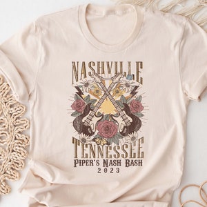 Custom Nashville Shirts, Bachelorette Tees, Matching Family T-shirt Men Kids Women Tshirt Boy Girl  Kid Tee Tank Top V-neck Summer Wedding