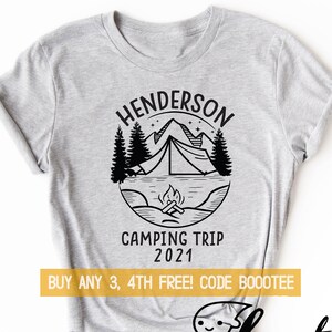 Camping Shirts For Family Friends T Shirt T Shirt Tee Ladies Etsy