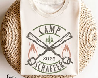 Custom Camping Trip Shirts: Personalized Family Matching Tees