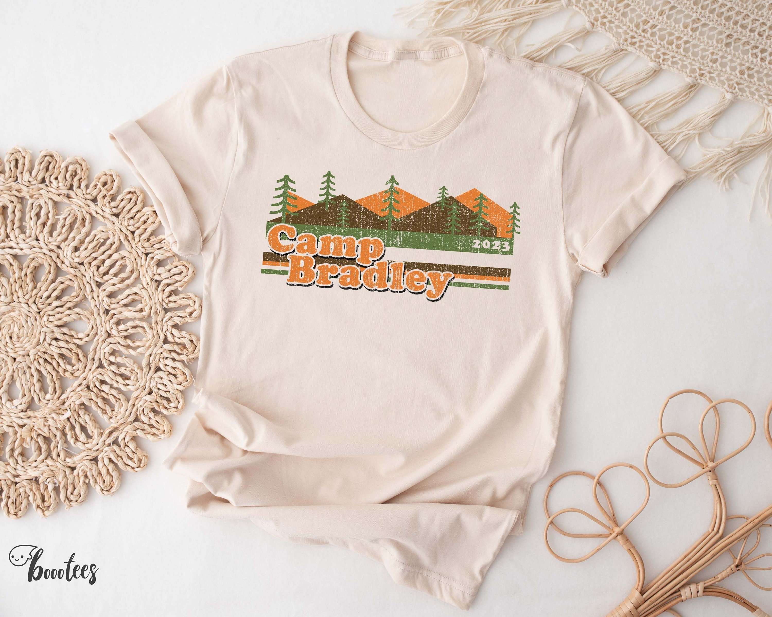 Custom Family Camping T-Shirt: Matching Vacation Group Tee
