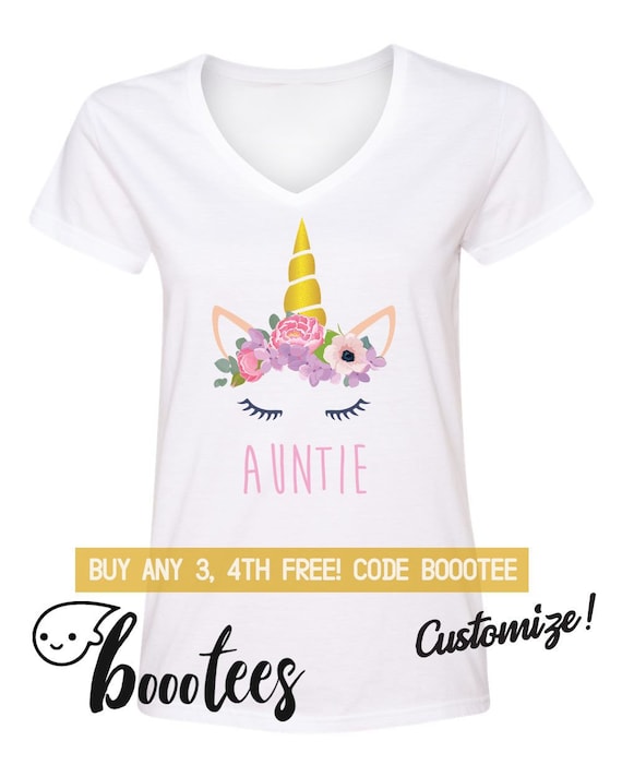 Soon To Be Aunt Again Unicorn Girl T-Shirt Soon To Be Aunt Again Unicorn Girl T-Shirt