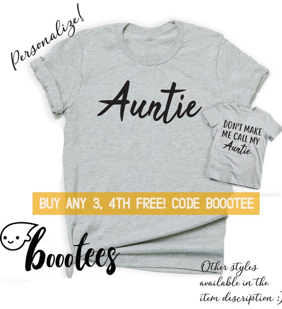 aunt and me shirts