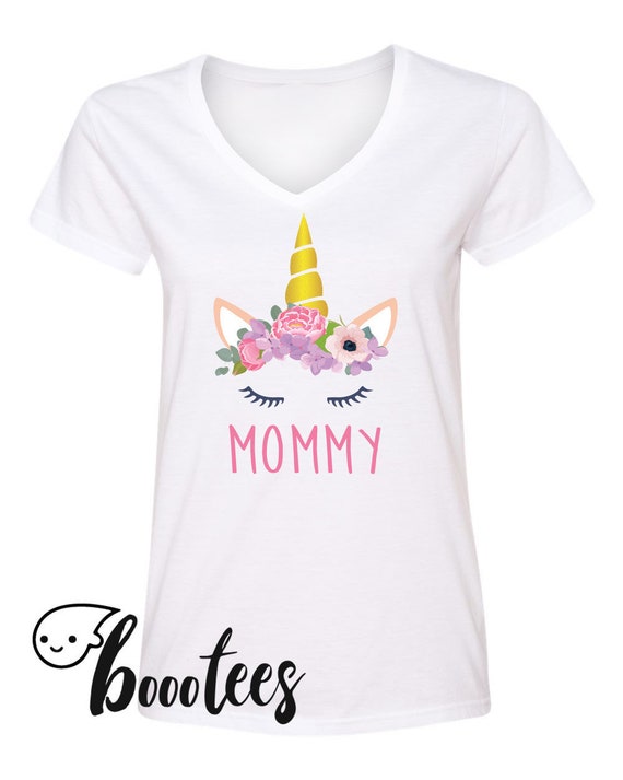 Cute Unicorn Mommy Shirt, Unicorn Mom Gift Cute Unicorn Mommy Shirt, Unicorn Mom Gift