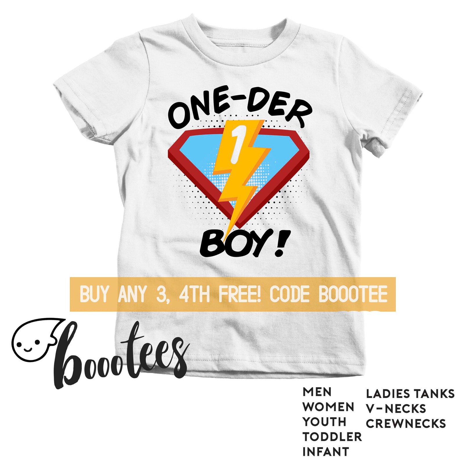 One-Der Bday Tee