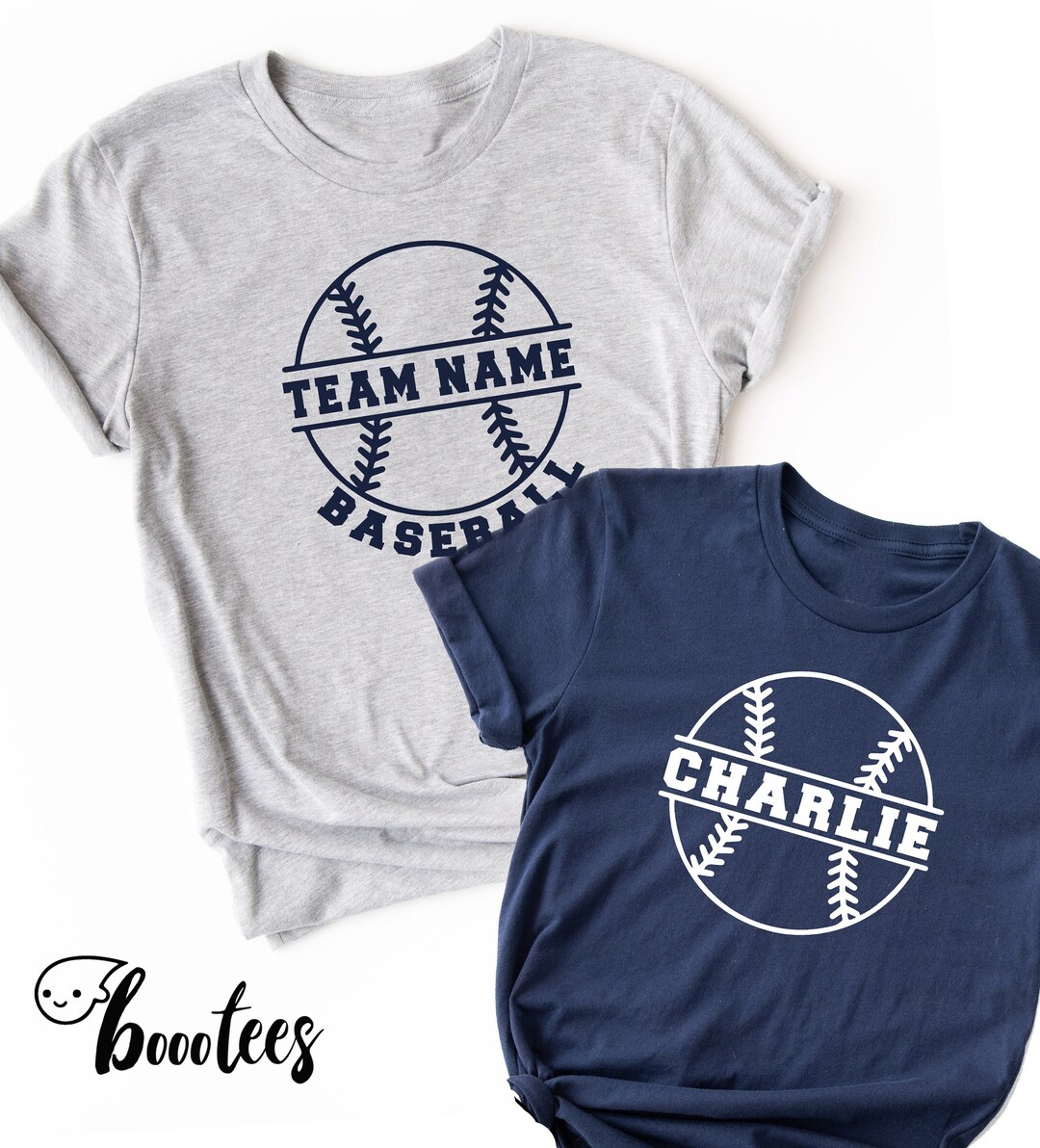 Baseball Name Shirts, Custom Team Sports Tshirt T Shirt Tee Player Men Kids Women Boys Girls