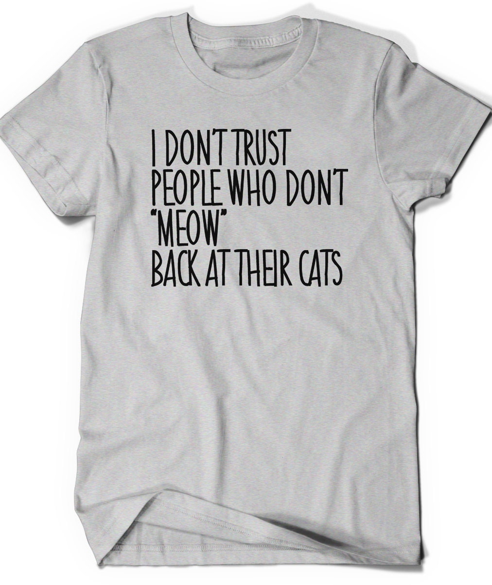 Funny Cat Shirt Cats Kitten Cat Lover T-shirt T Tee Mens | Etsy