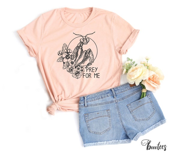 Praying Mantis T-shirt: Funny Insect Graphic Tee