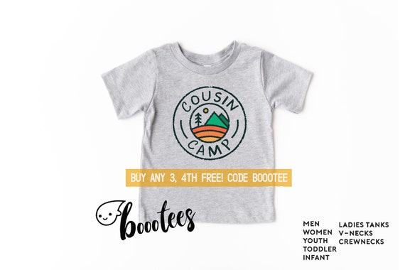 cousin camp t shirts