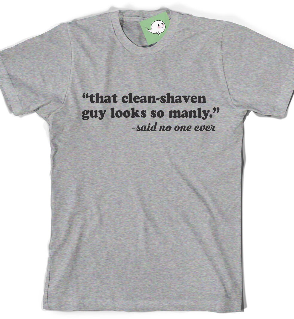 funny beard t shirt