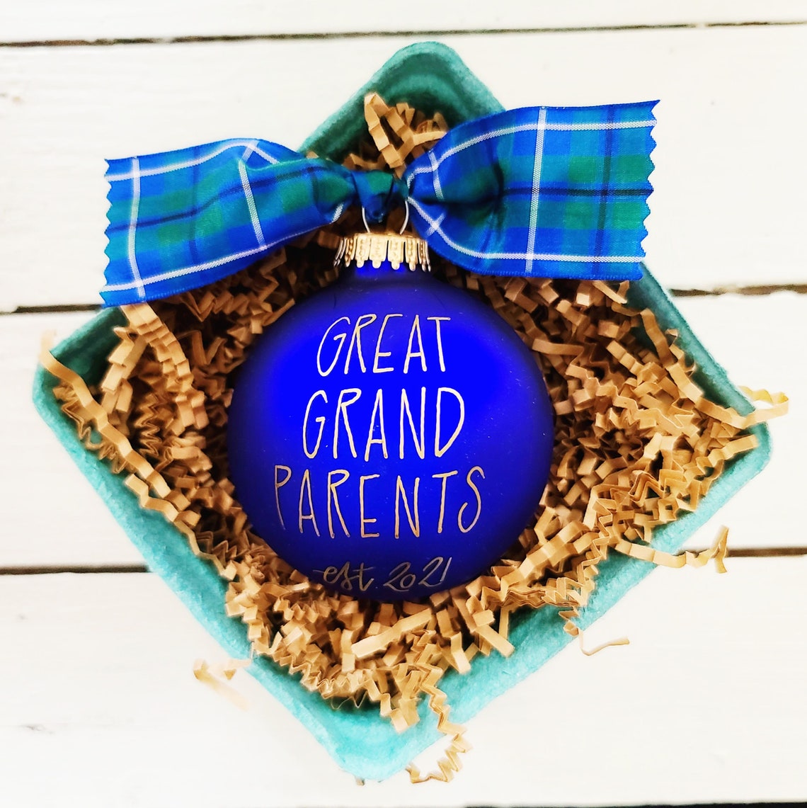 SAMPLE SALE great grandparent ornament GREAT grand parents Etsy