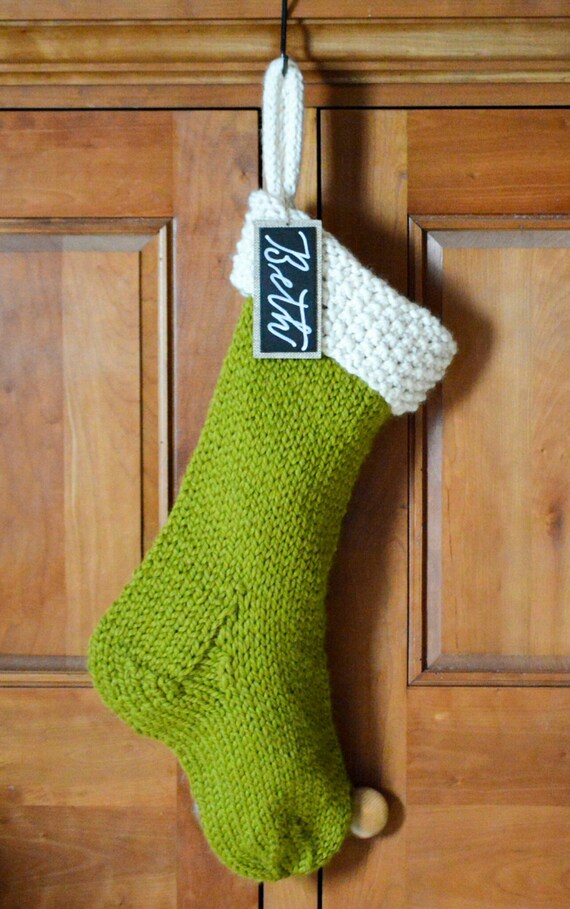 Chunky Knit Christmas Stockings Traditional Stockings Etsy