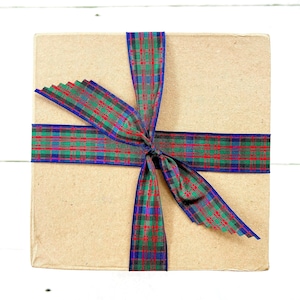 MacDonald Tartan Ribbon: Classic Scottish Plaid - Polyester, 5 Yards