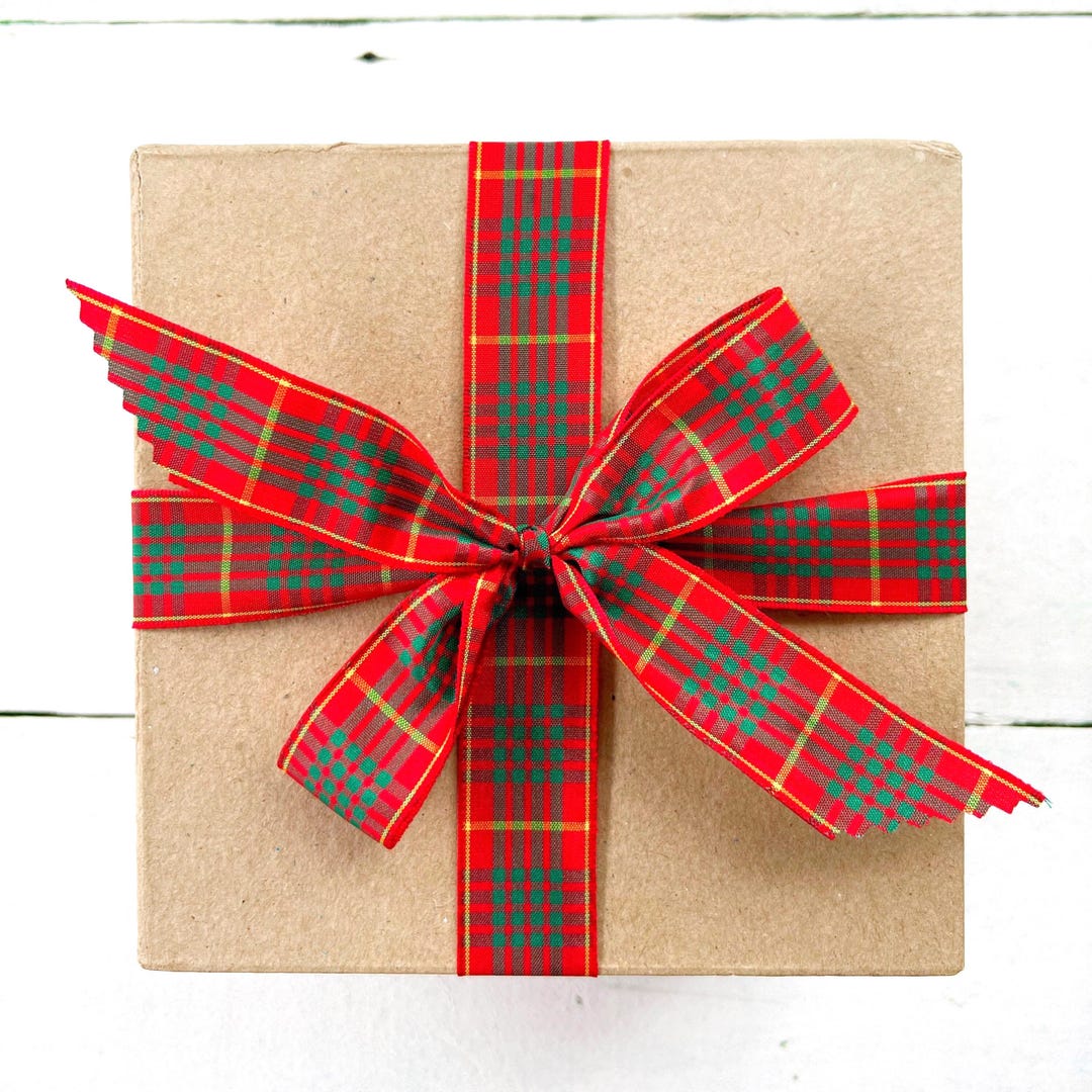 Clancy Ribbon Pattern Cameron Tartan Ribbon - Classic Scottish Plaid for Crafts - Etsy