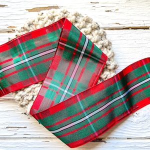 Ruban tartan écossais Macgregor pour emballage cadeau et décoration