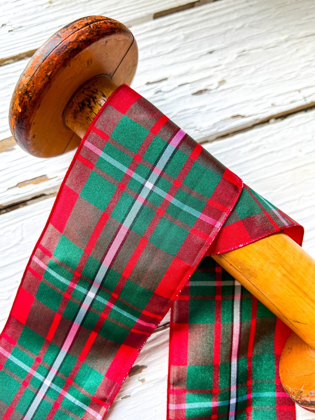 Clancy Ribbon Pattern Macgregor Tartan Ribbon: Plaid for Christmas Crafts, Scottish Weddings ...