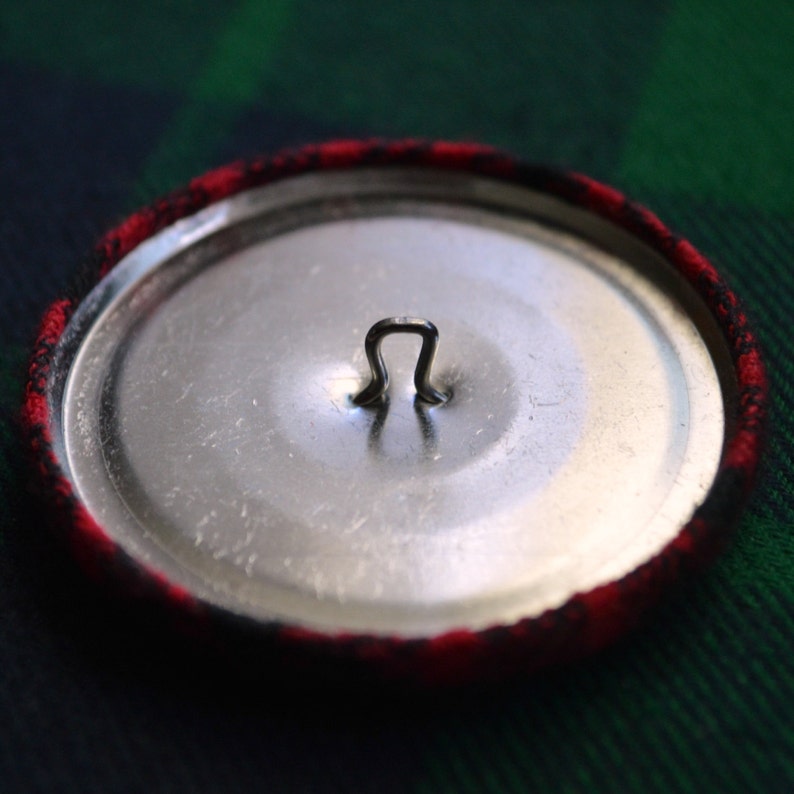 decorative buttons large buttons craft buttons plaid buttons round buttons tartan plaid buttons shank buttons coat buttons buttons