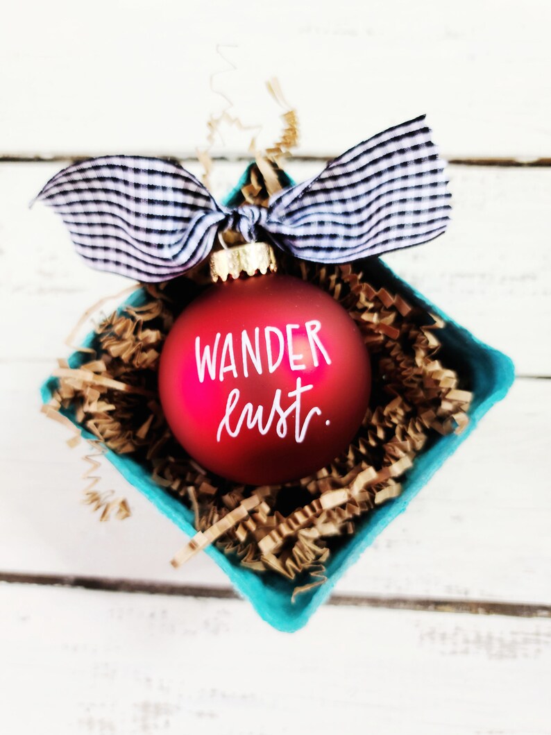 road trip ornaments adventure custom gifts hiking ornaments National Park ornament gifts I/'d hike that personalized Christmas Ornament