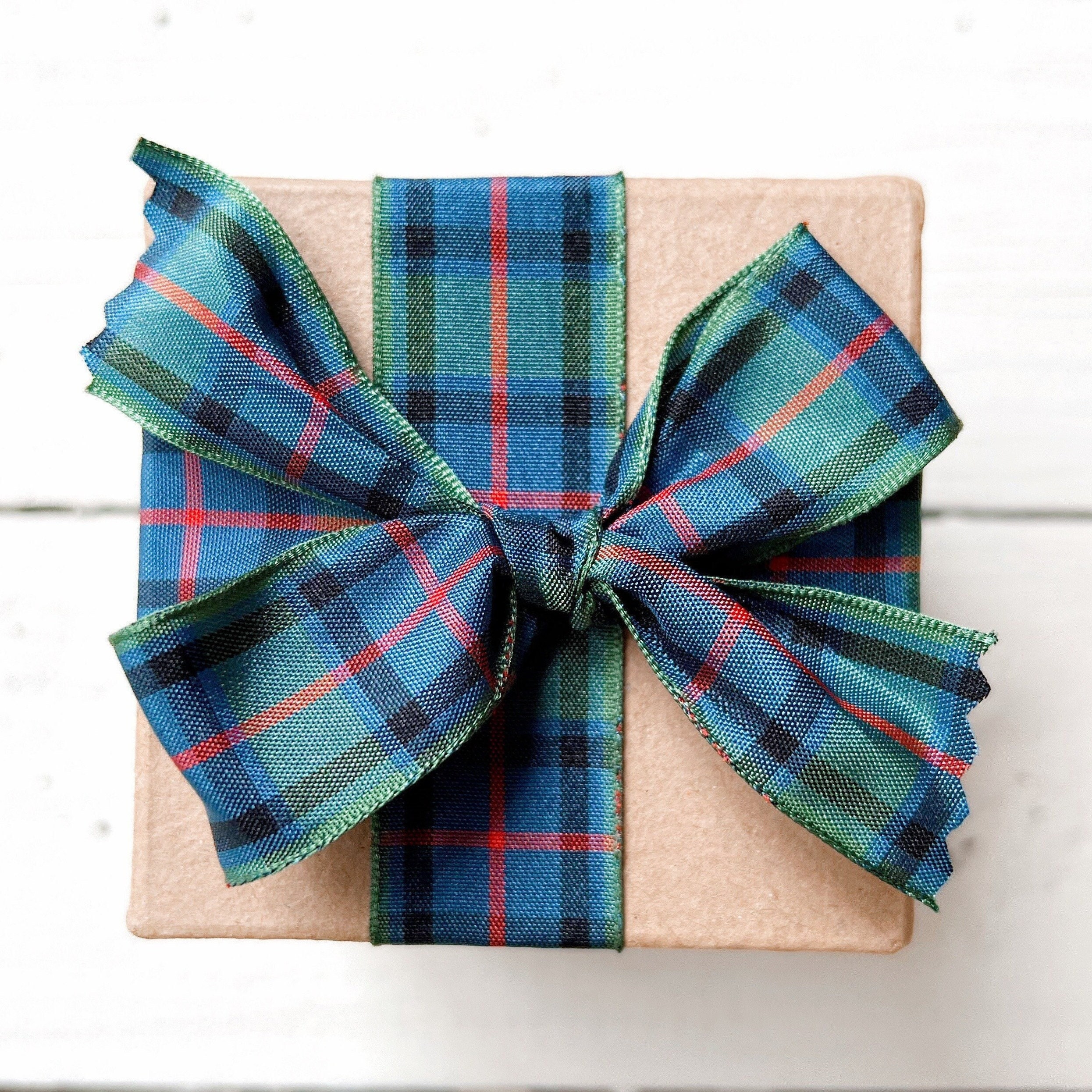Christmas Plaid Boujee Blossom Velvet Bows (Choose your Style