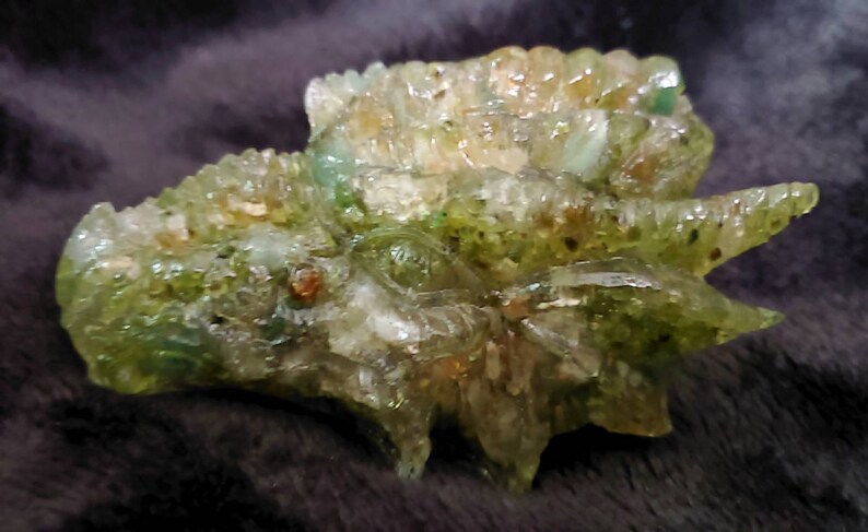 Crystal orgone energy dragon