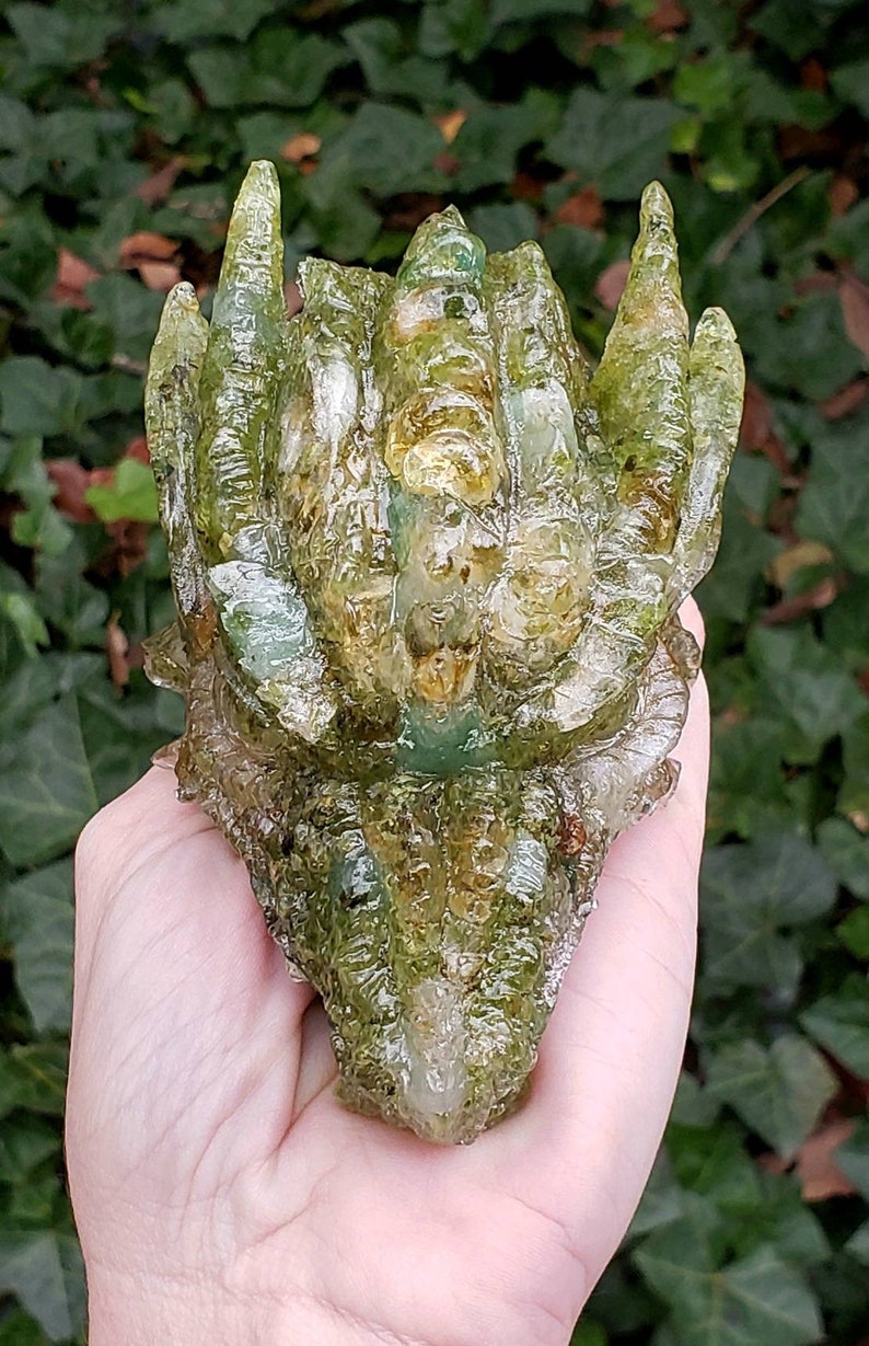Crystal orgone energy dragon