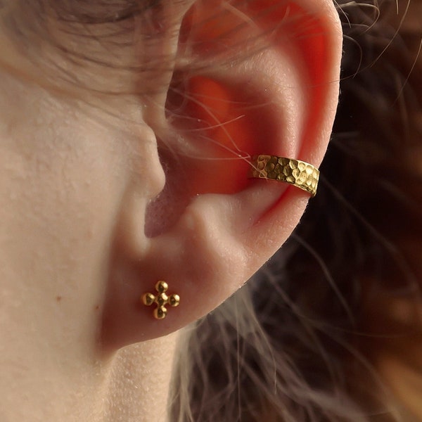 Ear Cuff Gold * zierliche Ohrmanschette gold * Sterling Silber Ear Cuff * minimalistischer Ear Cuff * minimalistischer Schmuck